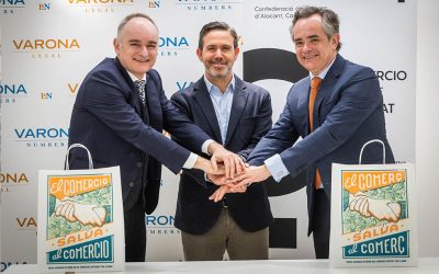 Confecomerç cuenta con el apoyo de Varona para la campaña “El Comercio Salva al Comercio” encaminada a ayudar a los comercios afectados por la DANA