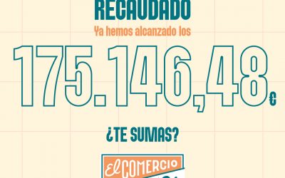 La solidaridad no se detiene: ya hemos recaudado 175.146,48 €